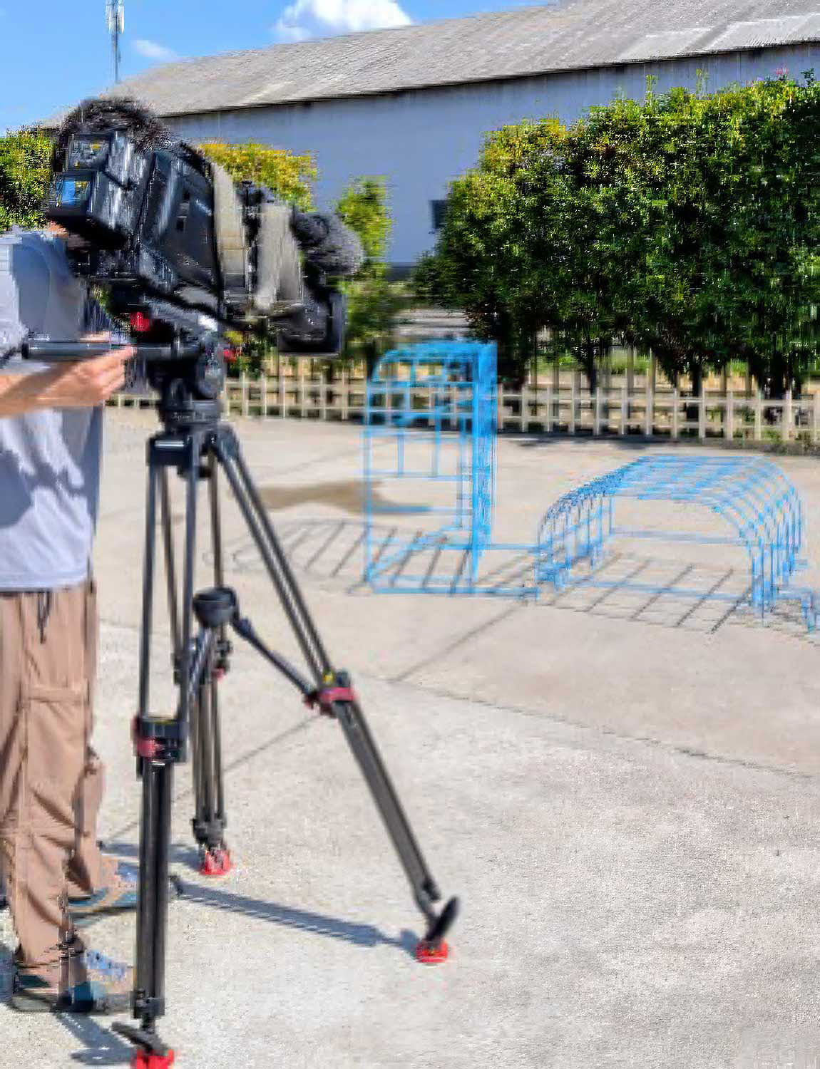 NHK取材時の様子